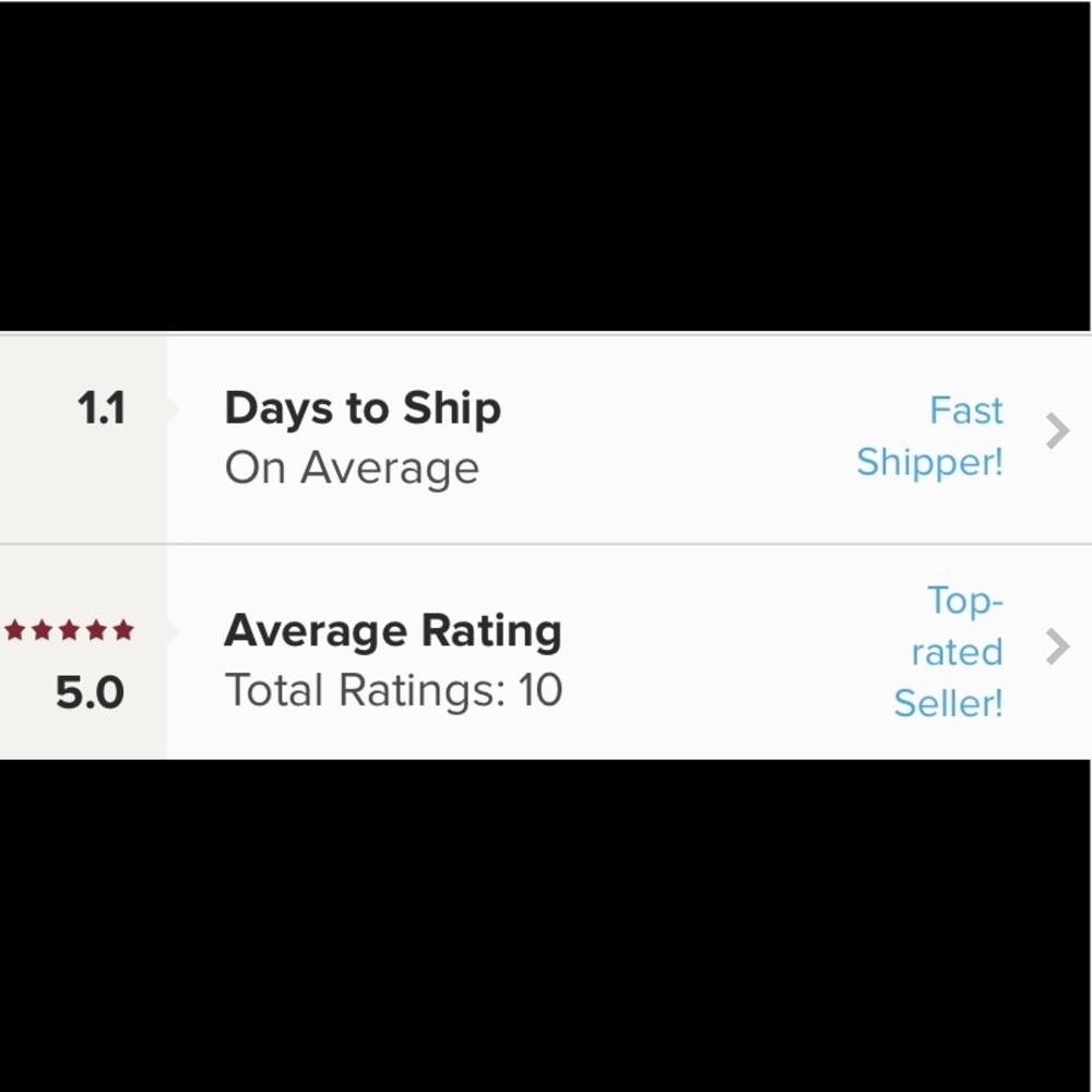 Fast Shipper Top Rated Seller ⭐️⭐️⭐️⭐️⭐️